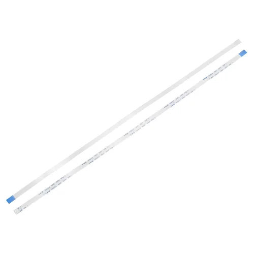 Vista 66 de uxcell Cable plano flexible FFC, 5 clavijas de 0.020 in de paso de 1.181 in, FPC FFC, cable de cinta flexible para TV LCD, audio de coche