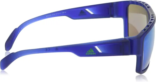 Vista 3 de Adidas SP0008 91Q - Gafas de sol para hombre, color azul mate, verde