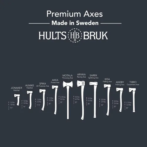 Vista 8 de Hults Bruk Jonaker Hacha