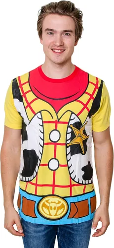 Vista 3 de Toy Story Buzz Lightyear Astronaut Costume Adult T-Shirt