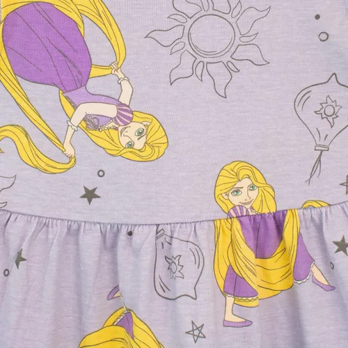 Vista 2 de Disney Vestido Rapunzel de princesa enredada para niñas