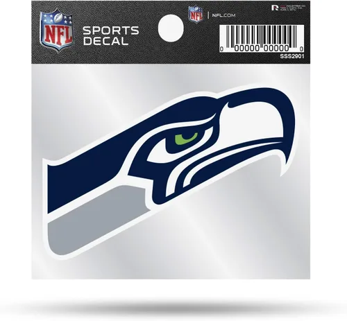 Vista 24 de Rico Industries NFL unisex-adult NFL Primary Logo 4x4 Decal