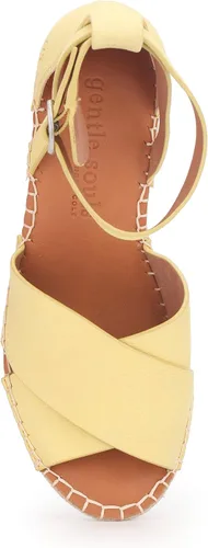 Vista 9 de Gentle Souls by Kenneth Cole Women's Charli X Band - Sandalias de tacón con hebilla de cuña