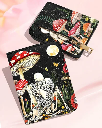 Vista 4 de Bistup Cartera de órgano, Calavera de 8 hongos, Moderno