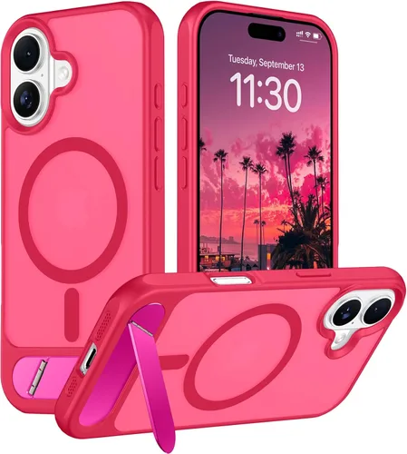 Vista 79 de Funda para iPhone 11 con compatibilidad magnética, [Soporte invisible incorporado][Compatible con MagSafe]