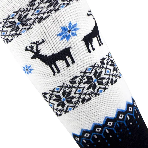 Vista 4 de Pure Athlete Calcetines de esquí de lana cálida de invierno Paquete de snowboard merino para mujer