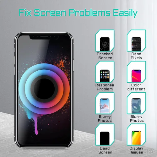 Vista 5 de [OLED] para iPhone X Reemplazo de pantalla con altavoz frontal Sensor de proximidad 5.8 pulgadas OLED para iPhone 10 3D pantalla táctil