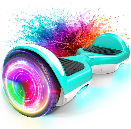 Vista 13 de SISIGAD Scooter, 6.5" Flash Wheels & Corlorful LED Lights, All for Girls Boys Kids Ages 6+