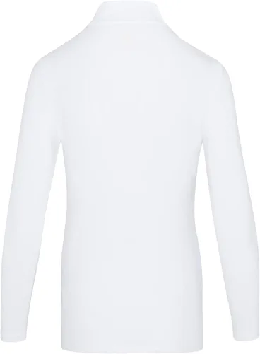 Vista 6 de Natural Uniforms Camiseta de manga larga con cuello alto falso para mujer