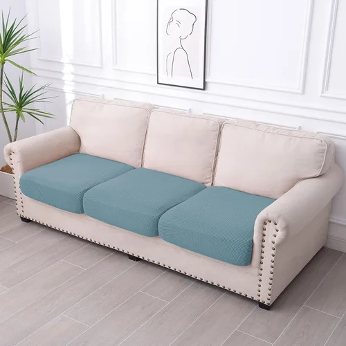 Vista 126 de hyha Fundas impermeables para sofá seccional, fundas de cojín Beige