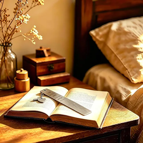 Vista 7 de Christian Self-Worth Bookmark, Inspirational Faith Gift with Psalm 139:14 Scripture, Spiritual Reading Accessory for Religious Book Lovers &