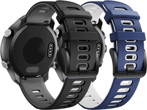 Vista 12 de NotoCity Correas de reloj Vivoactive 5/Vivoactive 3, Galaxy Watch 4/Watch 5/Active 2, correa de repuesto de silicona de 0.787 pulgadas para reloj