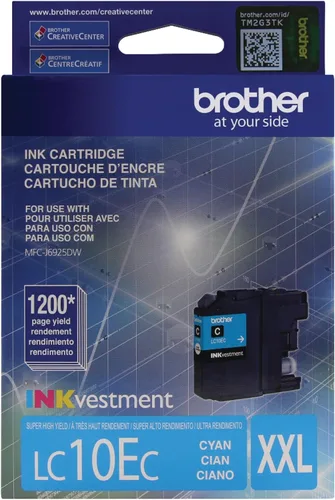 Vista 8 de Brother Impresora LC10EBK Cartucho de tinta negro de alto rendimiento