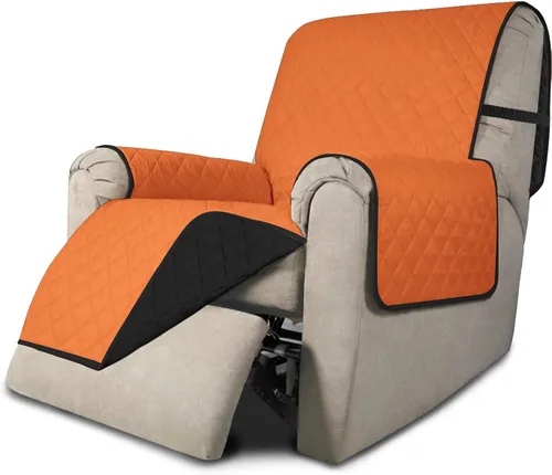 Vista 307 de Easy-Going - Funda reversible para sofá, resistente al agua, con varillas de espuma y correas elásticas, protector de muebles para mascotas y perros