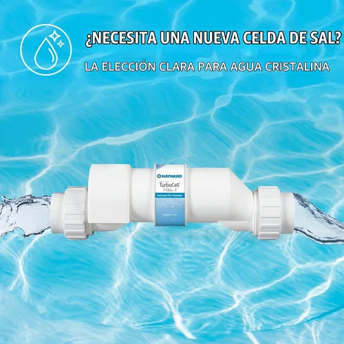 Vista 7 de Hayward Aquarite - Generador de cloro salino para piscinas, 15,000 galones