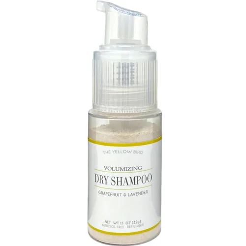 Vista 8 de Yellow Bird - Champú en polvo seco Natural y orgánico Sin aerosol Para cabello rubio, moreno y oscuro Sin benceno, vegano