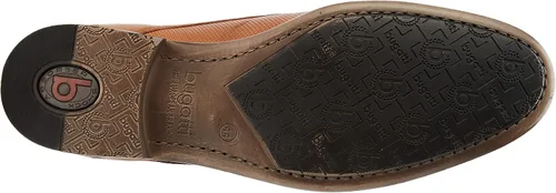 Vista 4 de Bugatti Derby con cordones para hombre, Marrón, 8.5