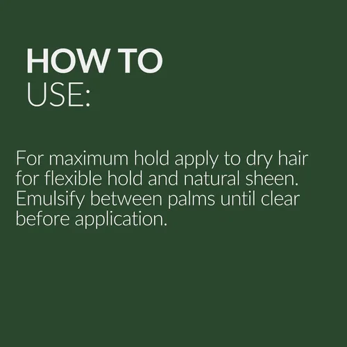 Vista 5 de MUK. Crema formadora de fijación flexible áspera para el cuidado del cabello, crema de brillo natural - 1.7oz