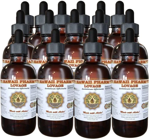 Vista 7 de Extracto líquido Lovage (Levisticum officinale) 2 oz