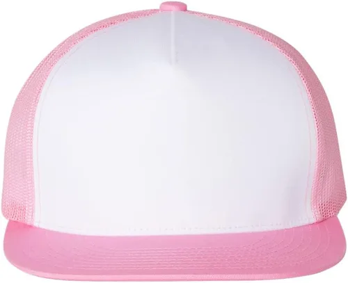 Vista 99 de Flexfit - Gorra ajustable de malla elástica en dos tonos Negro