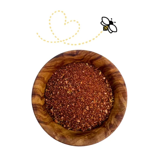 Vista 3 de Raw Essentials Condimento mexicano para topos, salado y dulce, utilizado en arroz, guisos, salsas y adobos, botella de 9 onzas