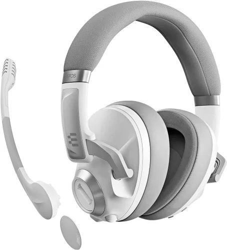Vista 4 de EPOS Gaming H3Pro - Auriculares híbridos para juegos - Auriculares de PC con micrófono - Cancelación de ruido, ajustable, mezcla de audio con botón
