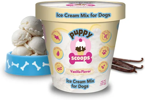 Vista 11 de Mezcla de helado para perros Puppy Scoops: maple con tocino - Agregue agua y congele en su hogar