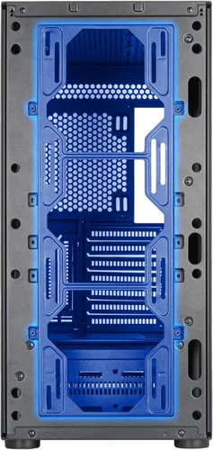 Vista 12 de Silverstone Tecnología Chasis ATX de media torre SETA D1 con alta capacidad de almacenamiento y versatilidad, SST-SED1-B
