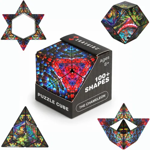 Vista 49 de Shashibo DODECA - Cubo magnético de rompecabezas, juguete para aliviar
