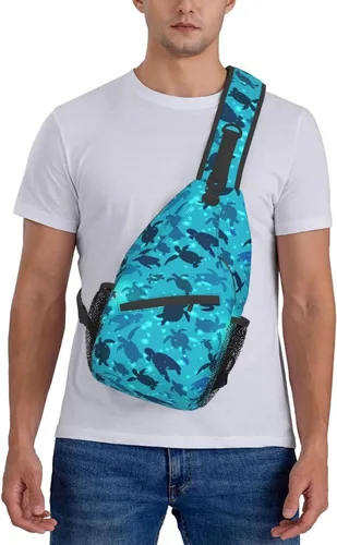 Vista 7 de Bolso bandolera, Caballos Salvajes Bandolera Mochila de Viaje Senderismo Bolsa de Pecho Mochila para Monederos Bolso de Hombro Cuerpo Mujer Hombre