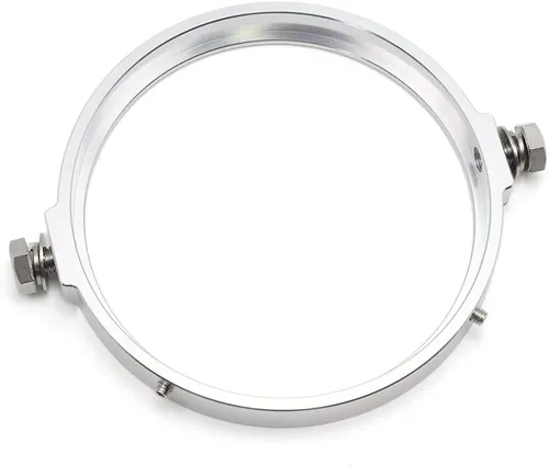 Vista 7 de Dreamseek Soporte de anillo de montaje de faros delanteros redondos de 5.75 pulgadas para Harley Sportster XL883 XL1200 Yamaha, Honda, Suzuki, Cafe