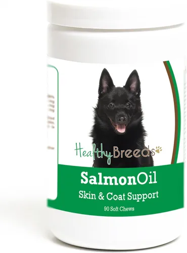 Vista 367 de Healthy Breeds Affenpinscher - Masticables suaves de aceite de salmón, 90