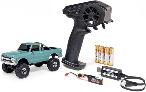 Vista 14 de Axial SCX30 Chevrolet K10 4X4 RTR RC Truck 1/30, negro