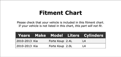 Vista 2 de Equilibrador armónico del motor compatible con Kia Forte Koup 2010 2011 2012 2013 PC-575343 2013 2012 2011 2010