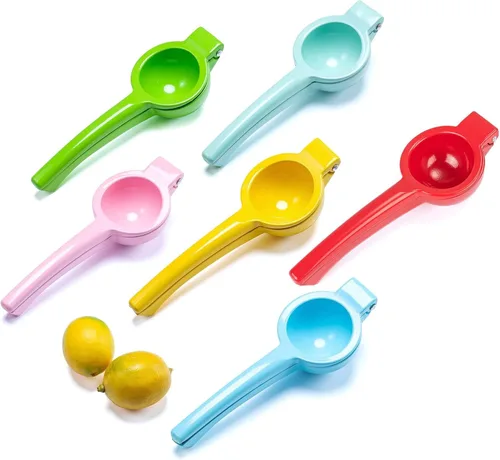 Vista 6 de Exprimidor manual Citrus Lemon Squeezer,Exprimidor de frutas Lime Press Metal,Herramienta profesional de la cocina del exprimidor de la mano
