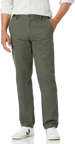 Vista 9 de Amazon Essentials - Pantalón chino para hombre de corte recto, resistente a las arrugas, con parte delantera lisa