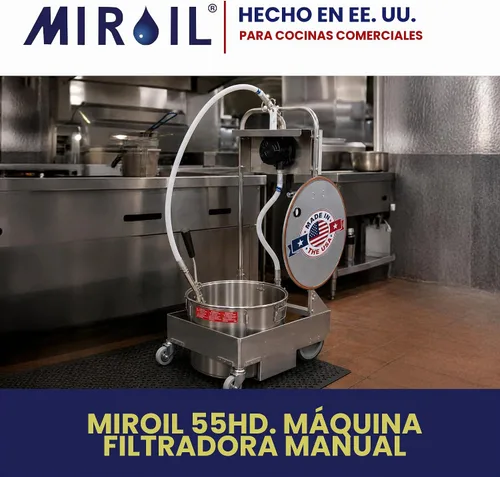 Vista 7 de MirOil - Máquina de filtro de aceite para freidora profunda, no necesita