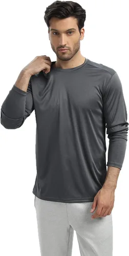 Vista 4 de SUGARNO Camisetas para hombre, 5 paquetes de camisetas de manga corta de secado rápido, camisetas ligeras de entrenamiento para gimnasio, atletismo