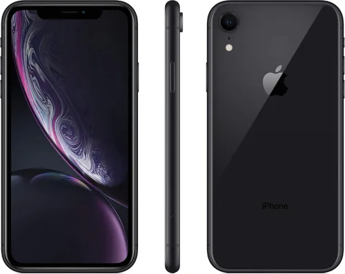 Vista 4 de Tracfone - iPhone XR 4G 64GB LTE Prepago Smartphone (bloqueado) - Negro - 64 GB - Tarjeta SIM incluida - CDMA