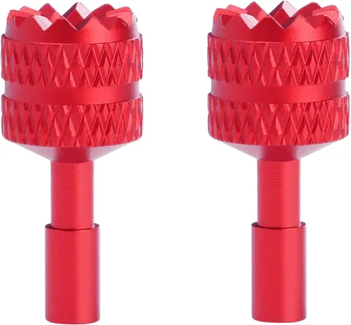 Vista 4 de 2 pares RC/RC 2 palillos de control CNC aluminio joysticks de repuesto para DJI Mini 5 Pro/Mavic 4 Pro/Mavic 3 Pro/Cine/Classic/Air 3S (azul + rojo)