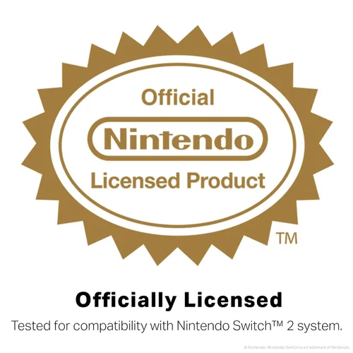 Vista 8 de PowerA Funda protectora para Nintendo Switch 2, color negro, con licencia oficial, almacenamiento protector, capacidad para hasta 9 tarjetas