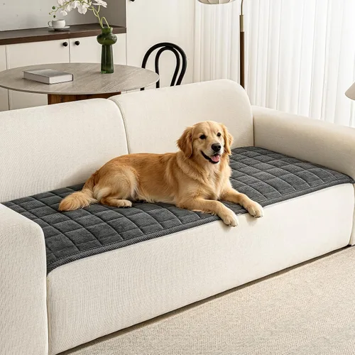 Vista 22 de Fundas para brazos de sofá, funda suave para respaldo reclinable, lavable, fundas gruesas y mullidas para reposabrazos de sofá, fundas protectoras