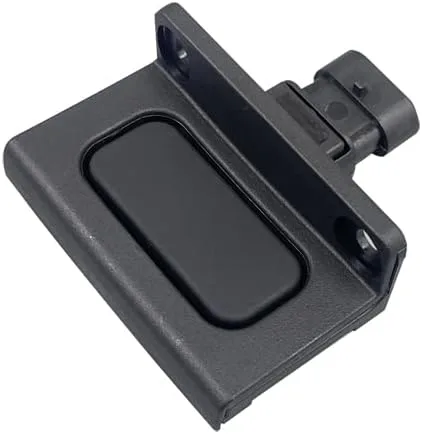 Vista 3 de 1 par de pastillas de interruptor de liberación de manija de puerta exterior izquierda y derecha compatibles con Corvette C6 2005-2013 22751230