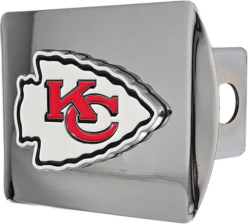 Vista 31 de FANMATS NFL Unisex-Adult Chrome & Color Logo Negro
