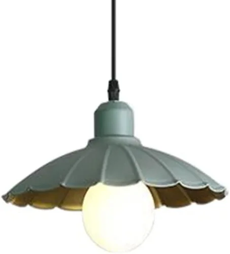 Vista 9 de Lámpara colgante de techo, lámpara creativa para restaurante, lámpara colgante de un solo faro, lámpara colgante industrial de techo, lámpara