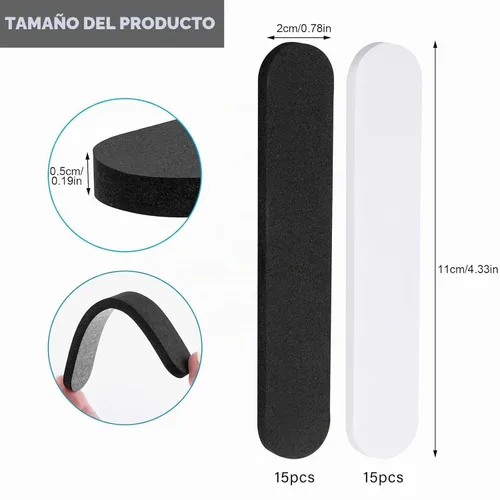 Vista 2 de Cinta autoadhesiva de espuma reductora de tamaño de sombrero