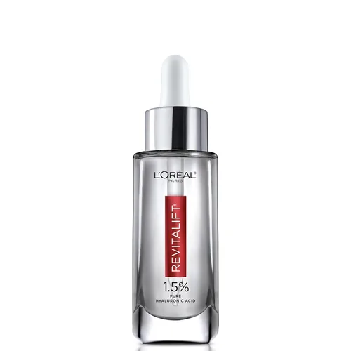 Vista 2 de L'Oreal Paris Skincare Revitalift Derm - Suero de ácido hialurónico para la piel, suero facial de ácido hialurónico puro al 1.5%, cuidado