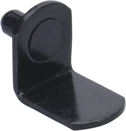 Vista 8 de Juego de 25 clavijas de soporte estilo soporte para gabinete de 0.197 in Clips en "L" para cocina y estantería Latón antiguo