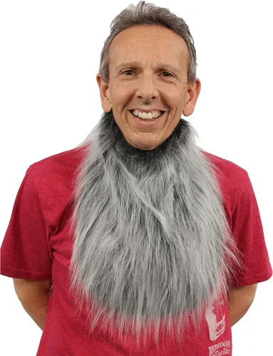 Vista 3 de Zagone Studios Kit de disfraz de lobo plateado (hombre lobo), plateado