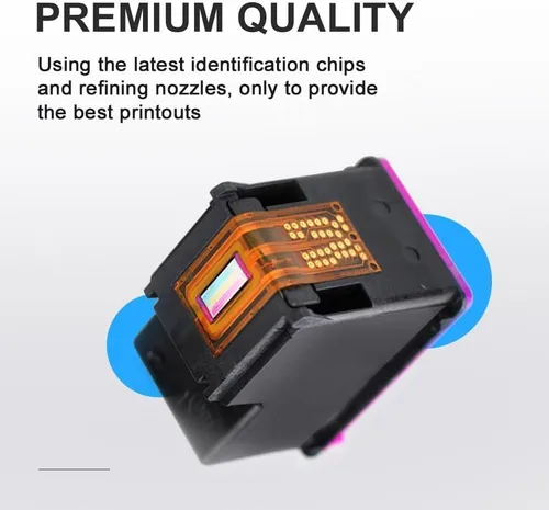 Vista 7 de Cartuchos de tinta negros 65XL de repuesto para impresora HP 65XL Ink 65 de alto rendimiento con Envy 5055 5052 5058 DeskJet 3755 2655 3752 3720